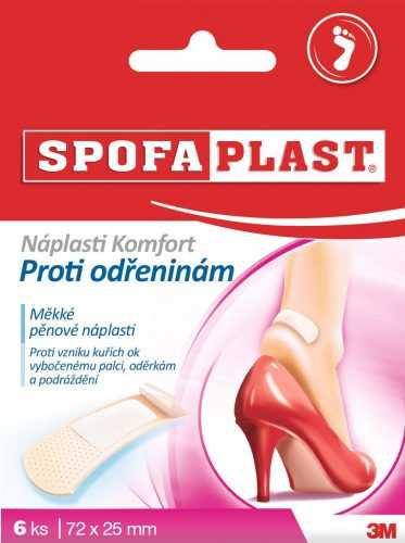 3M Spofaplast 186 Náplasti Komfort proti odřeninám 6 ks 3M