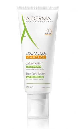 A-Derma Exomega Control emolienční mléko pro suchou kůži se sklonem k atopii 200 ml A-Derma