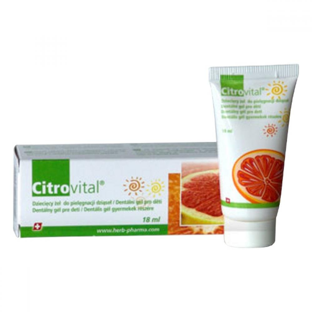 Citrovital Dentální gel pro děti 18 ml Citrovital