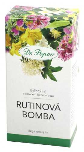 Dr. Popov Rutinová bomba sypaný čaj 50 g Dr. Popov