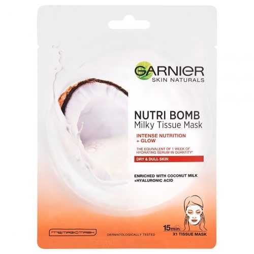 Garnier Skin Naturals Nutri Bomb pleťová maska pro suchou pleť 28 g Garnier