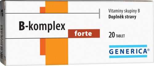 Generica B-komplex forte 20 tablet Generica