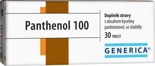 Generica Panthenol 100 30 tablet Generica