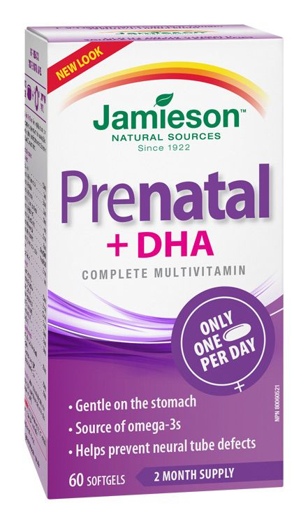 Jamieson Prenatal complete s DHA a EPA 60 kapslí Jamieson