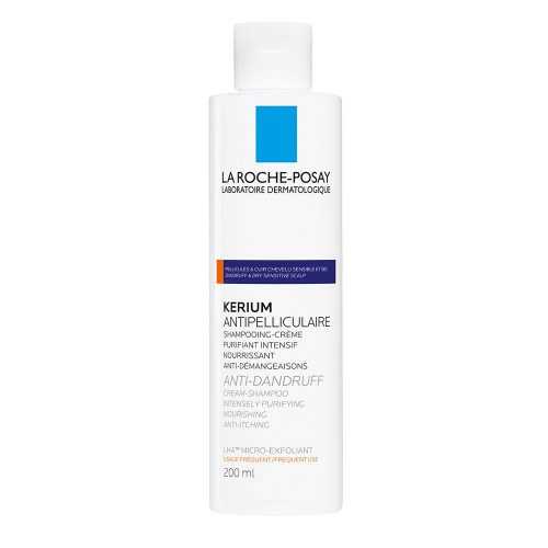 La Roche-Posay Kerium krémový šampon na suché lupy 200 ml La Roche-Posay