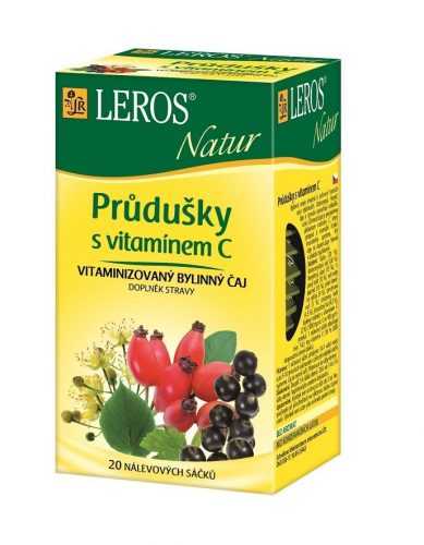 Leros Natur Průdušky s vitamínem C porcovaný čaj 20x1