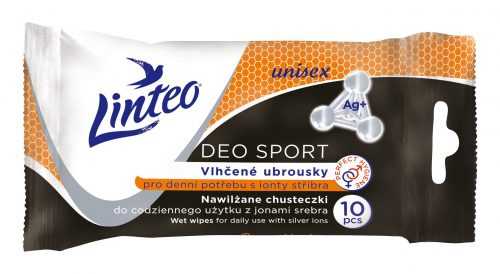 Linteo Vlhčené ubrousky deo sport 10 ks Linteo