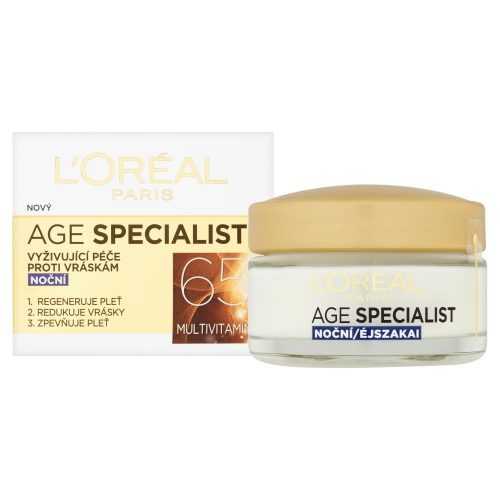 Loréal Paris Age Specialist 65+ noční krém proti vráskám 50 ml Loréal Paris