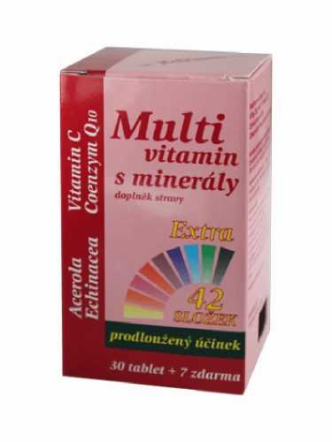 Medpharma Multivitamín s minerály + extra C 37 tablet Medpharma