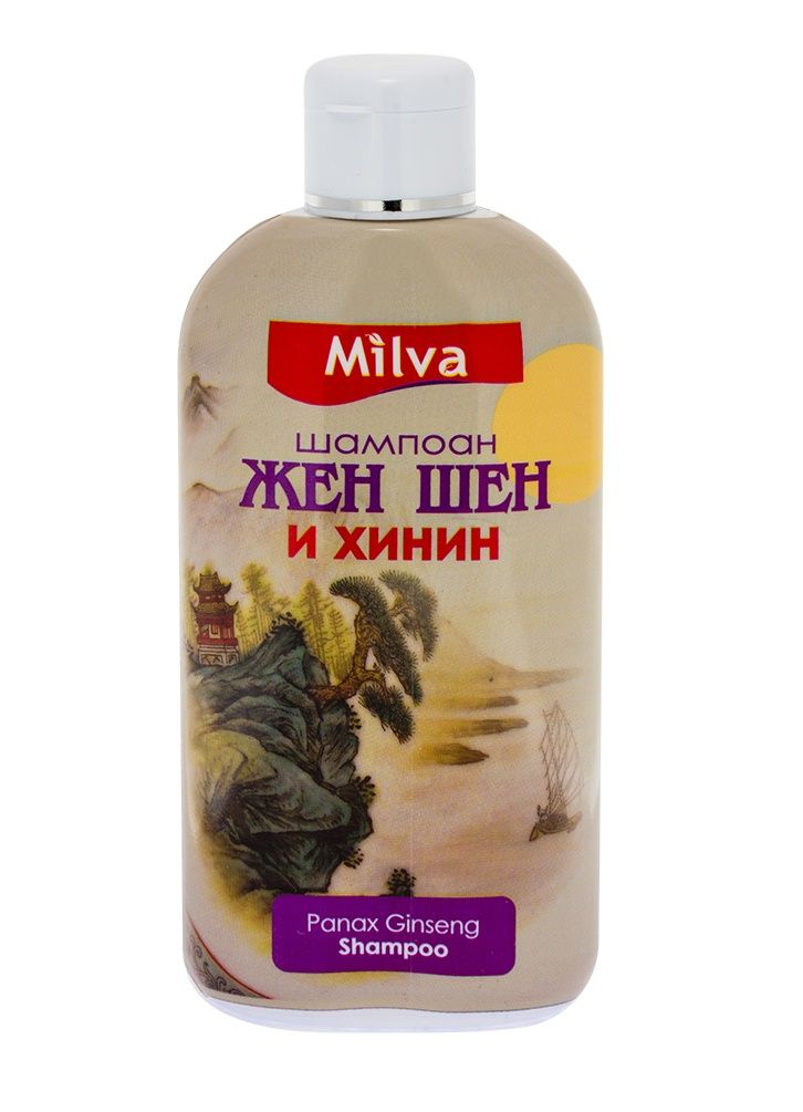 Milva Šampon ženšen a chinin 200 ml Milva