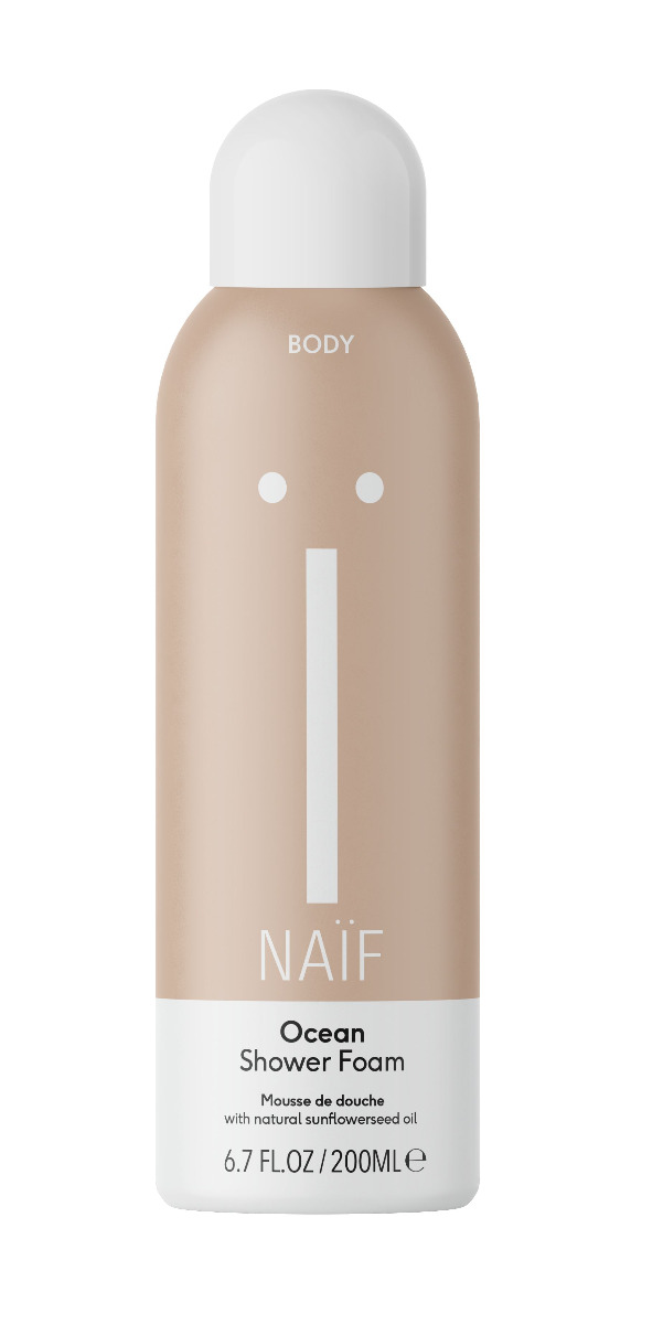 NAIF Sprchová pěna s vůní oceánu 200 ml NAIF