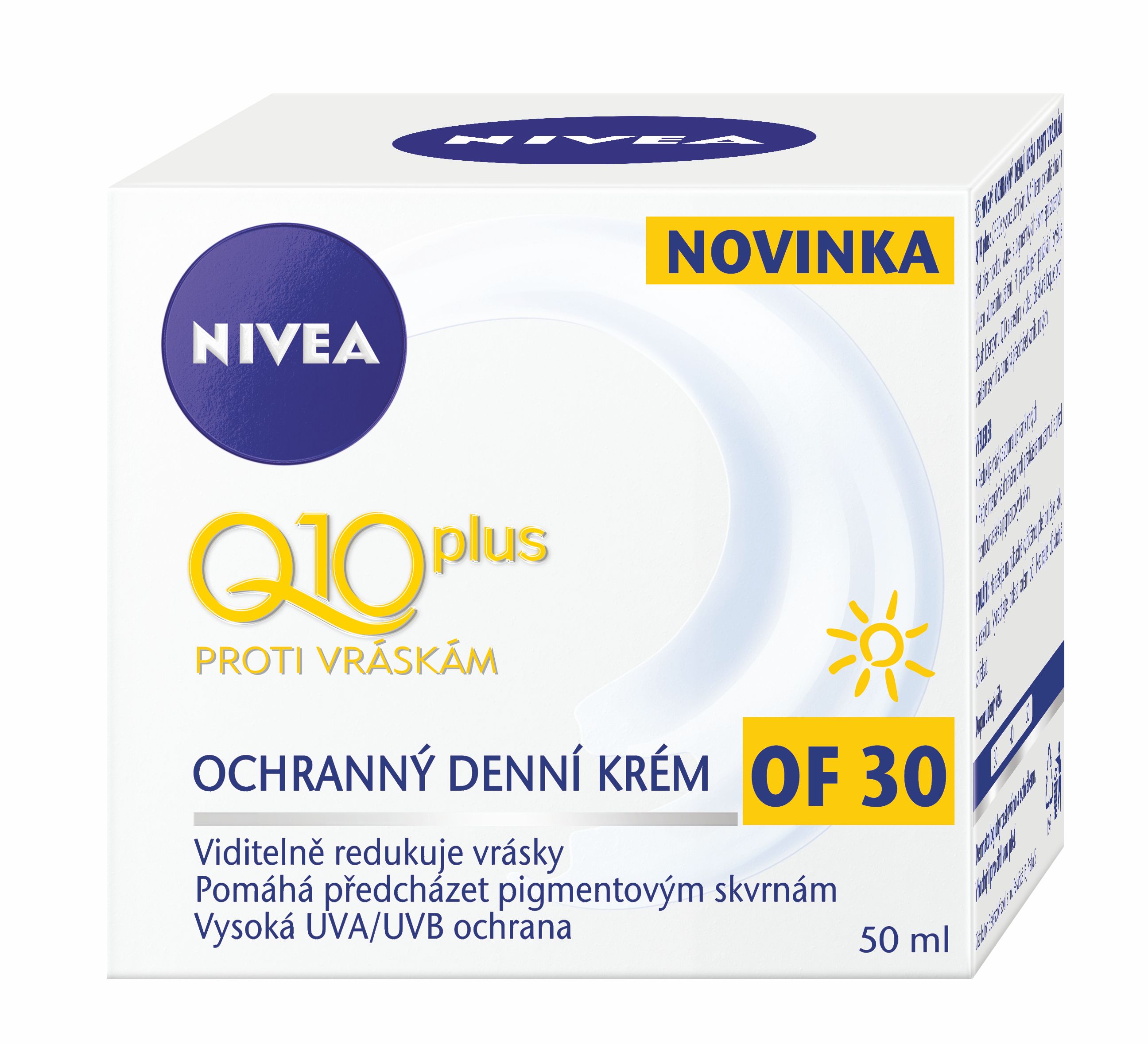 Nivea Denní krém proti vráskam Q10 OF30 50 ml Nivea