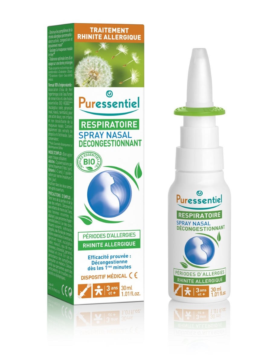 PURESSENTIEL Nosní sprej 15 ml PURESSENTIEL