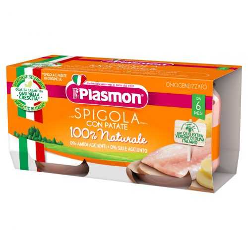 Plasmon Okoun s brambory příkrm od ukončeného 6. měsíce 2x80 g Plasmon