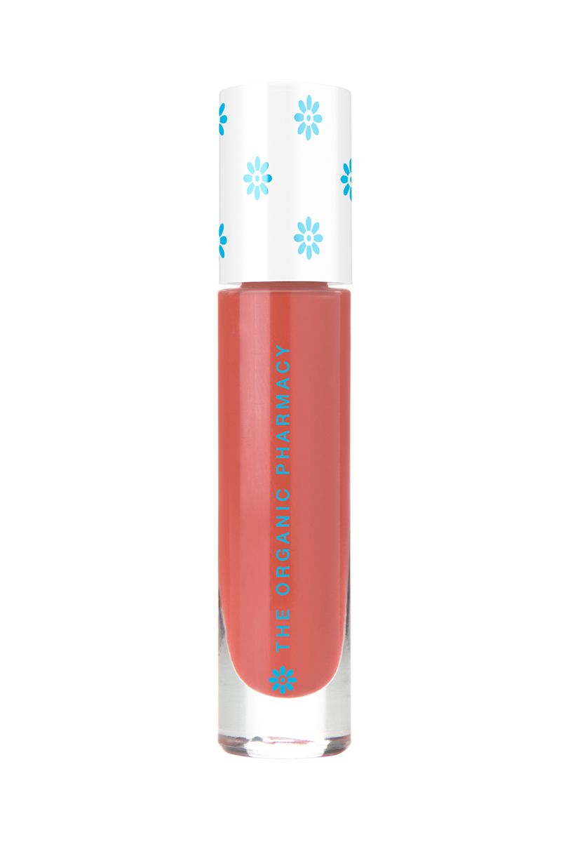 The Organic Pharmacy Plumping Liquid Lipstick Pink rtěnka 5 ml The Organic Pharmacy