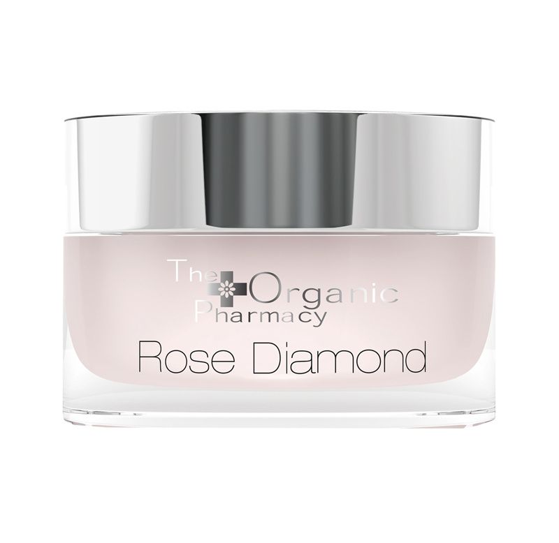 The Organic Pharmacy Rose Diamond Face Cream pleťový krém s diamantovým práškem 50 ml The Organic Pharmacy