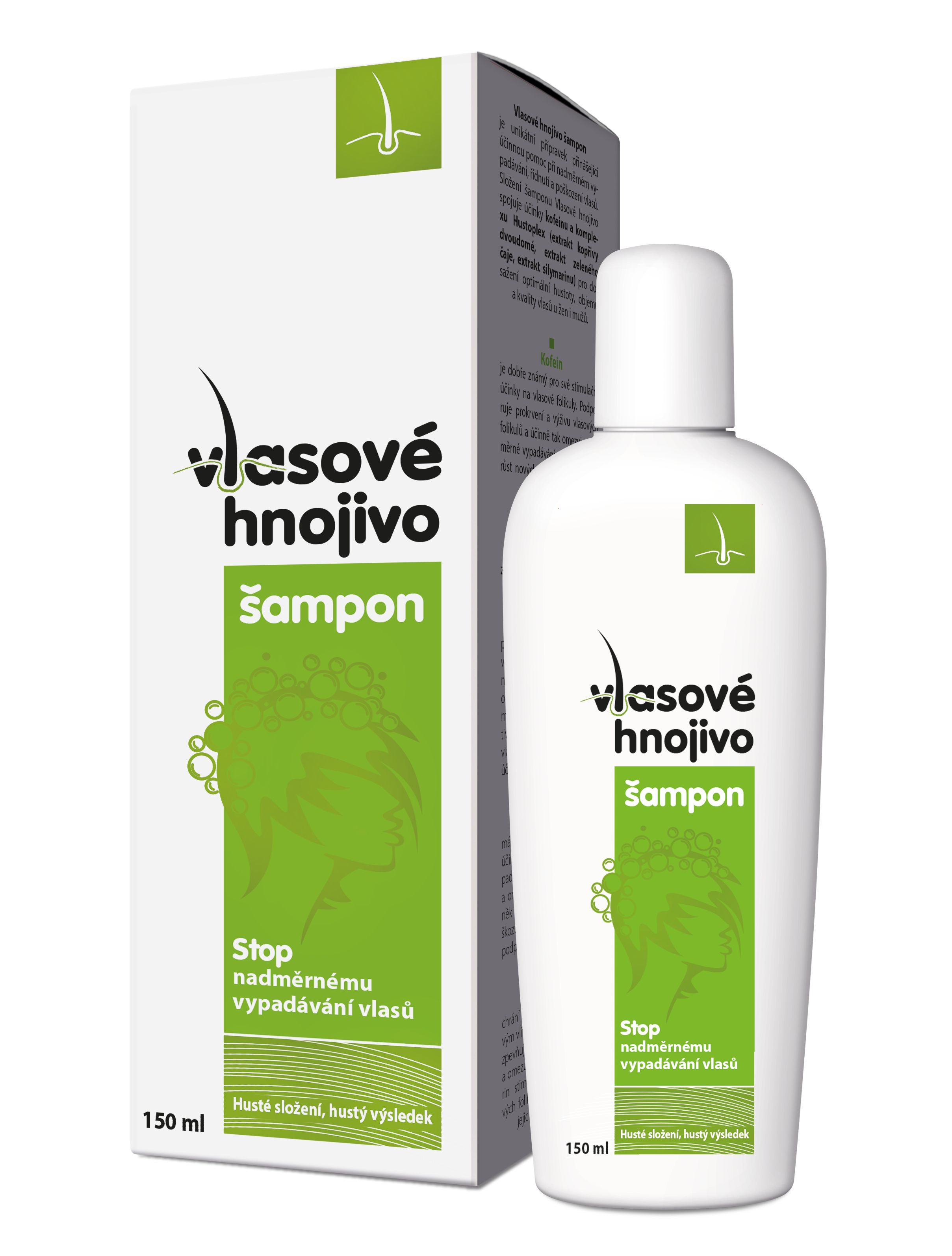 Vlasové hnojivo šampon 150 ml