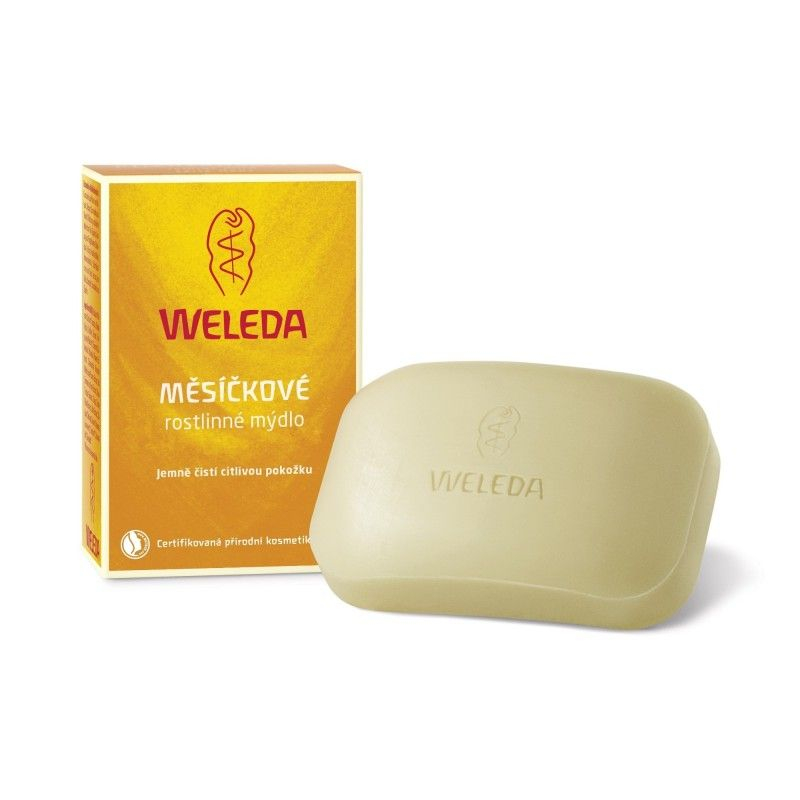 Weleda Měsíčkové rostlinné mýdlo 100 g Weleda