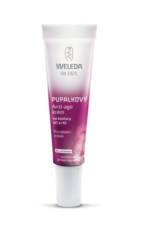 Weleda Pupalkový zpevňující krém na kontury očí a rtů 10 ml Weleda