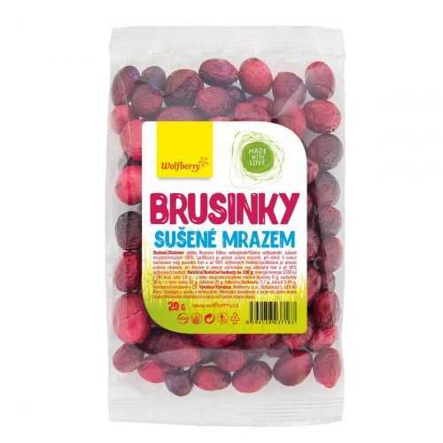 Wolfberry Brusinky lyofilizované 20 g Wolfberry