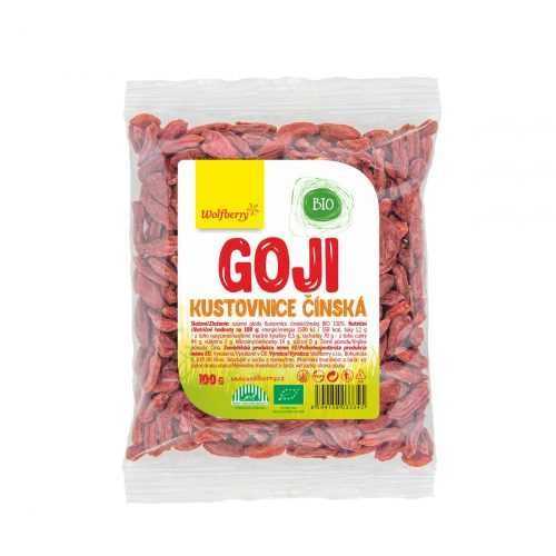 Wolfberry Goji kustovnice čínská BIO sušené plody 100 g Wolfberry