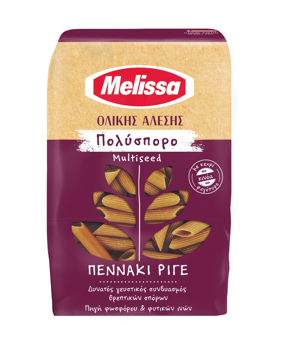 MELISSA Vícezrnné Pennete Rigate 400 g MELISSA