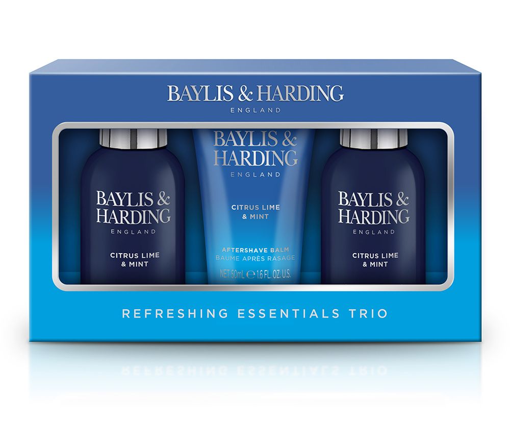 Baylis & Harding Mini sada péče o tělo Men's Citrus Lime & Mint 3 ks Baylis & Harding