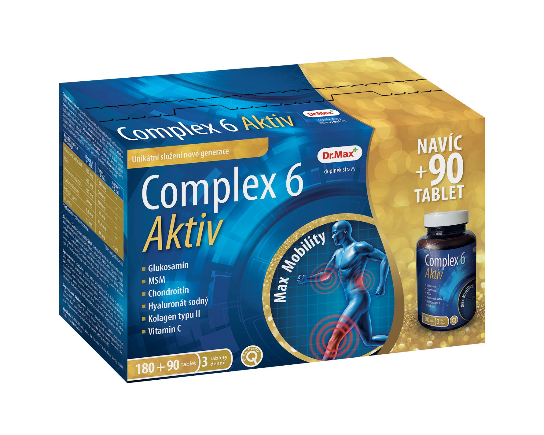 Dr.Max Complex 6 Aktiv 180+90 tablet Dr.Max