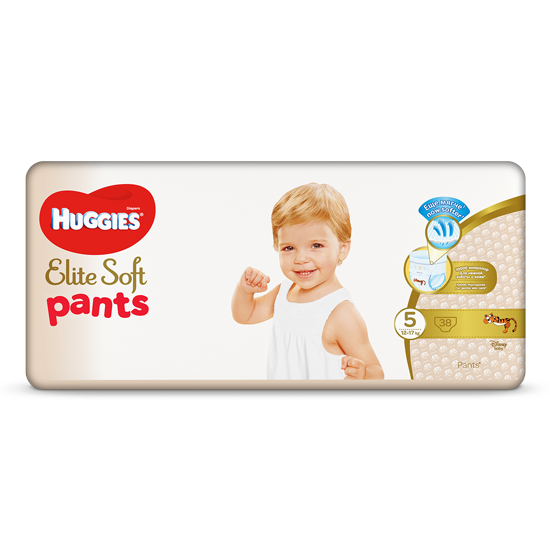 Huggies Elite Soft Pants 5 12–17 kg 38 ks Huggies