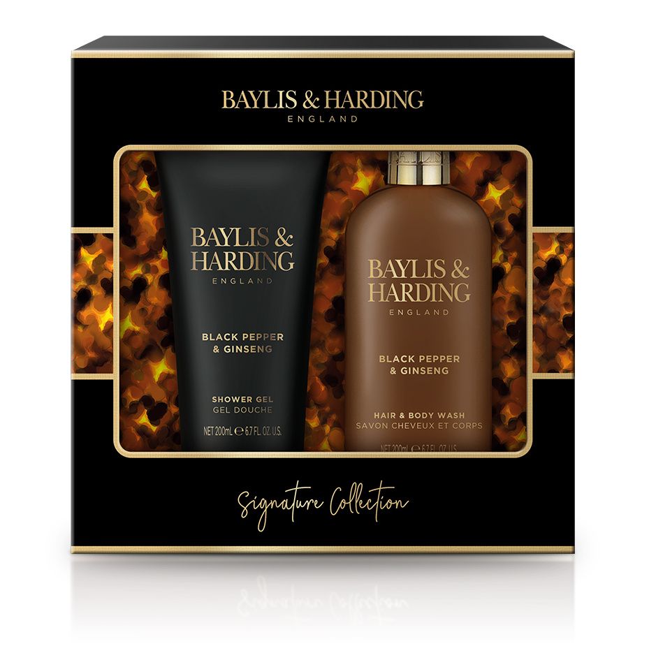 Baylis & Harding Duo péče o tělo pro muže Black Pepper & Ginseng 2 ks Baylis & Harding