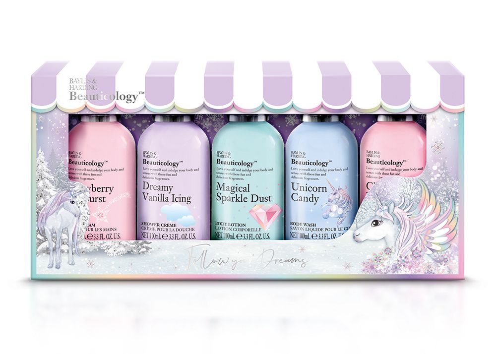 Baylis & Harding Sada péče o tělo Beauticology Unicorn 5 ks Baylis & Harding