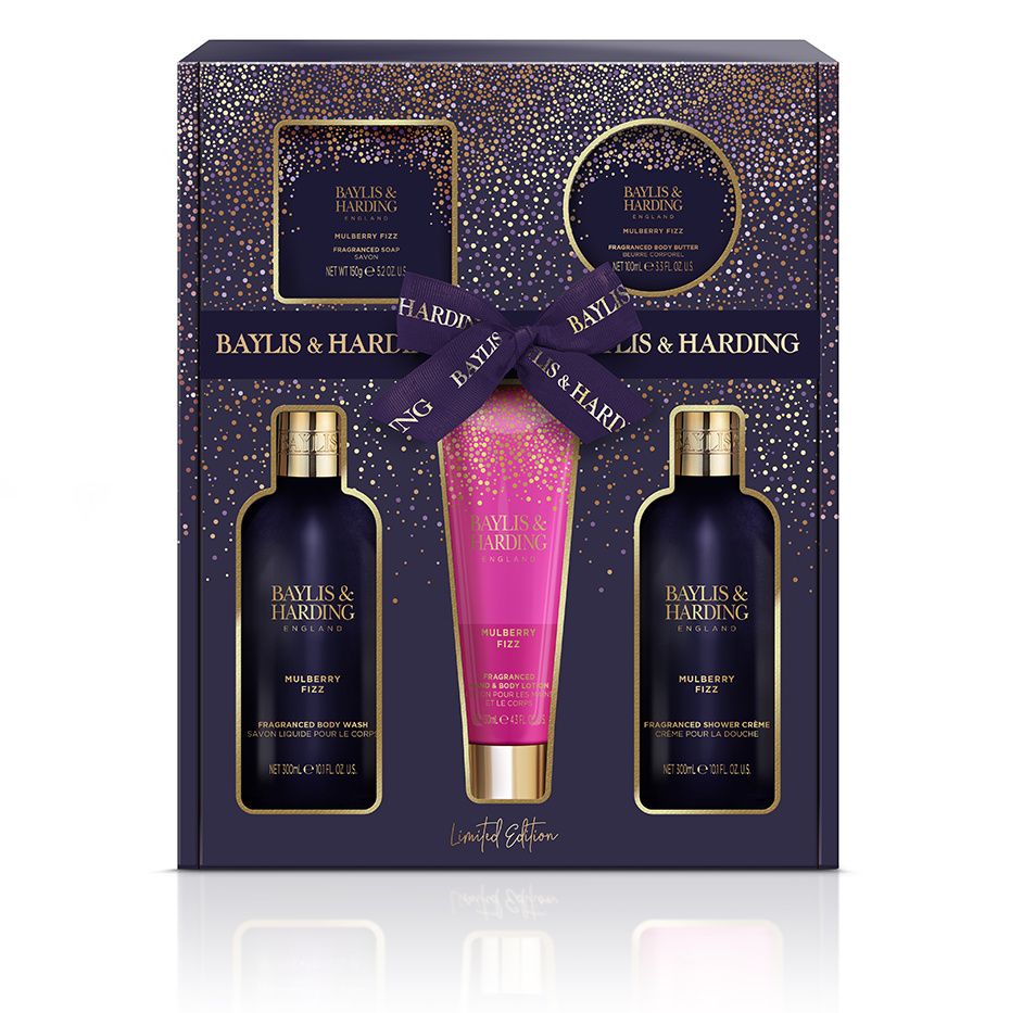 Baylis & Harding Sada péče o tělo Mulberry Fizz 5 ks Baylis & Harding