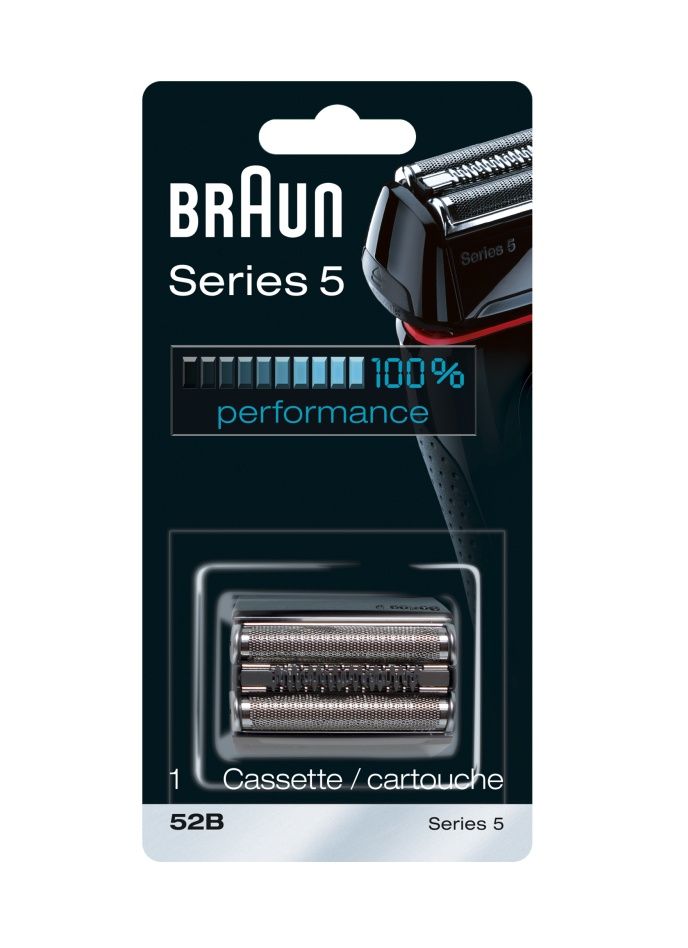 Braun Series 5 FlexMotion CombiPack 52B černý náhradní planžeta Braun