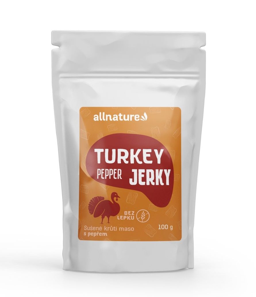 Allnature TURKEY Pepper Jerky 100 g Allnature