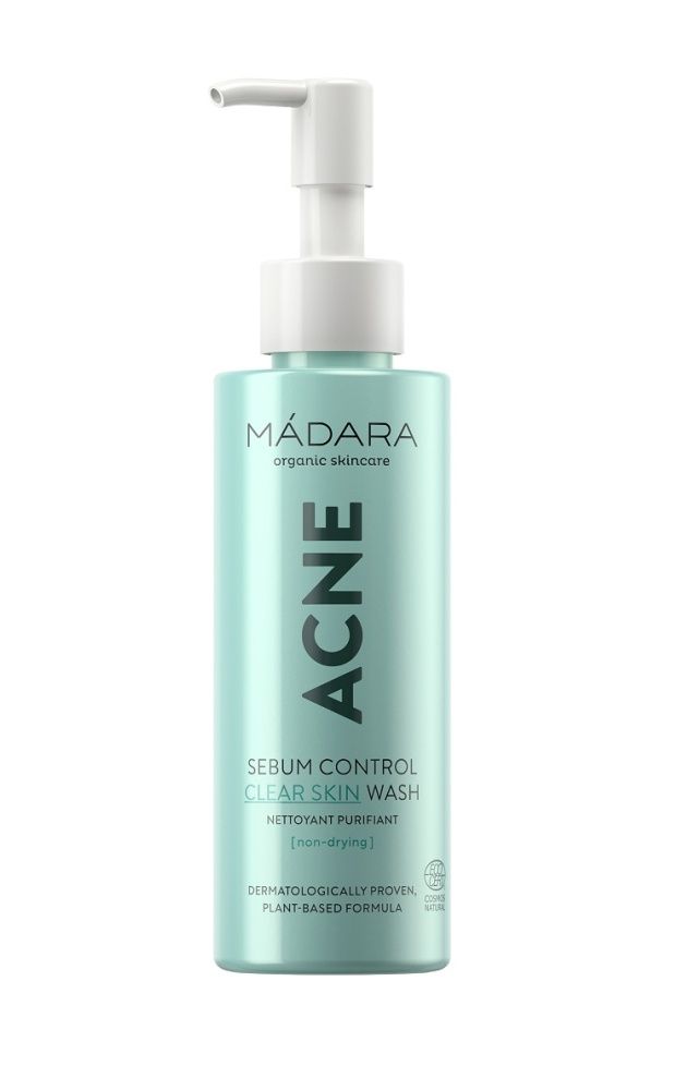 MÁDARA ACNE Sebum Control Clear Skin mycí gel 140 ml MÁDARA