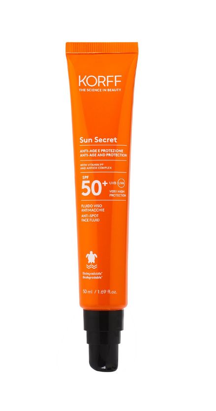 KORFF Sun Secret Pleťový fluid na problematickou pleť SPF50+ 50 ml KORFF