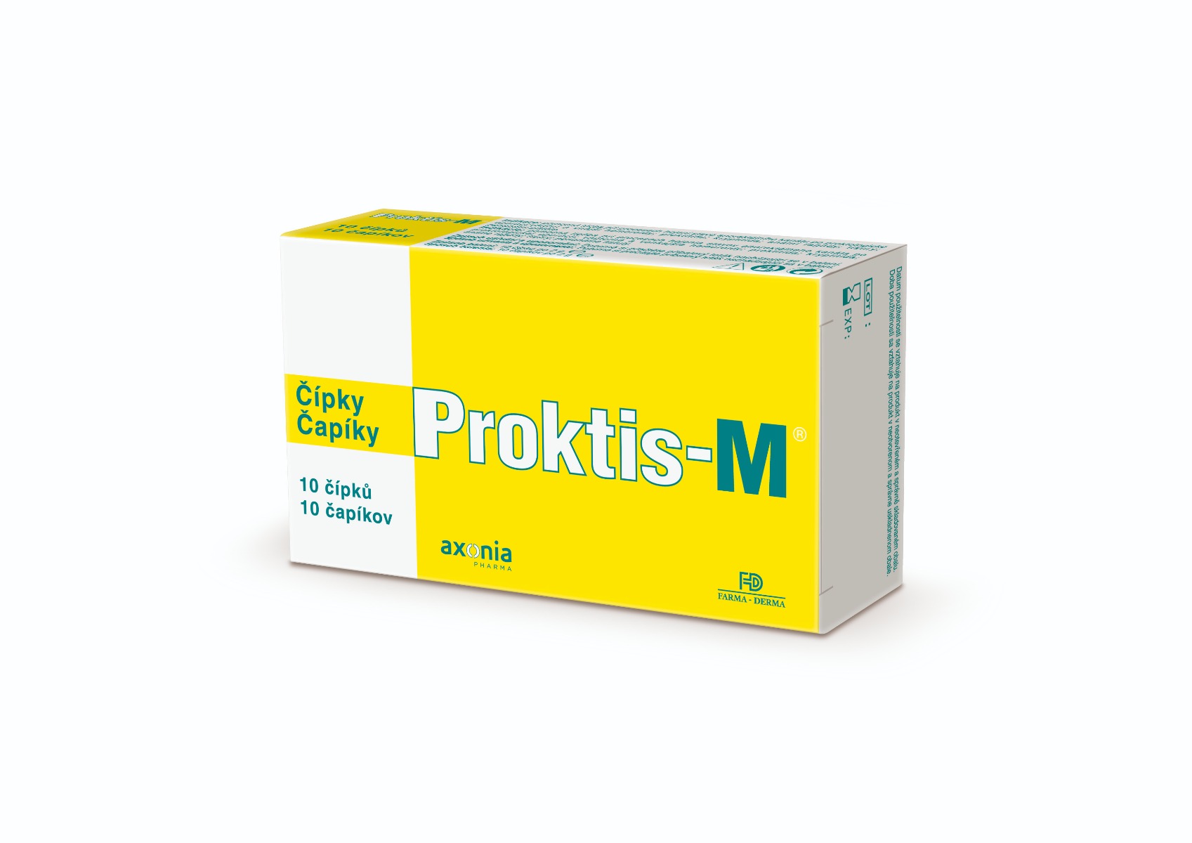 Proktis-M Rektální čípky 10x2 g Proktis-M