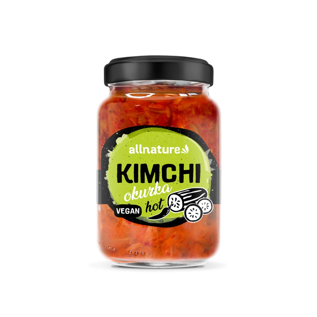 Allnature Kimchi s okurkou hot 300 g Allnature