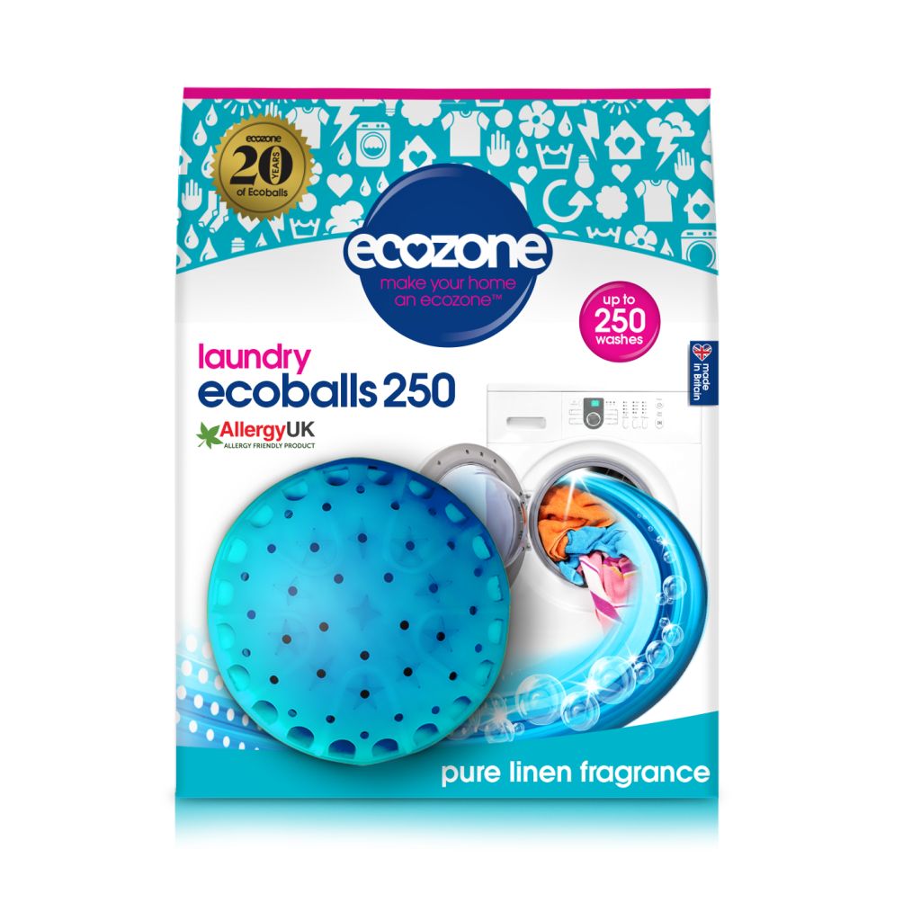 Ecozone Ecoballs 250 praní pure 1 ks Ecozone