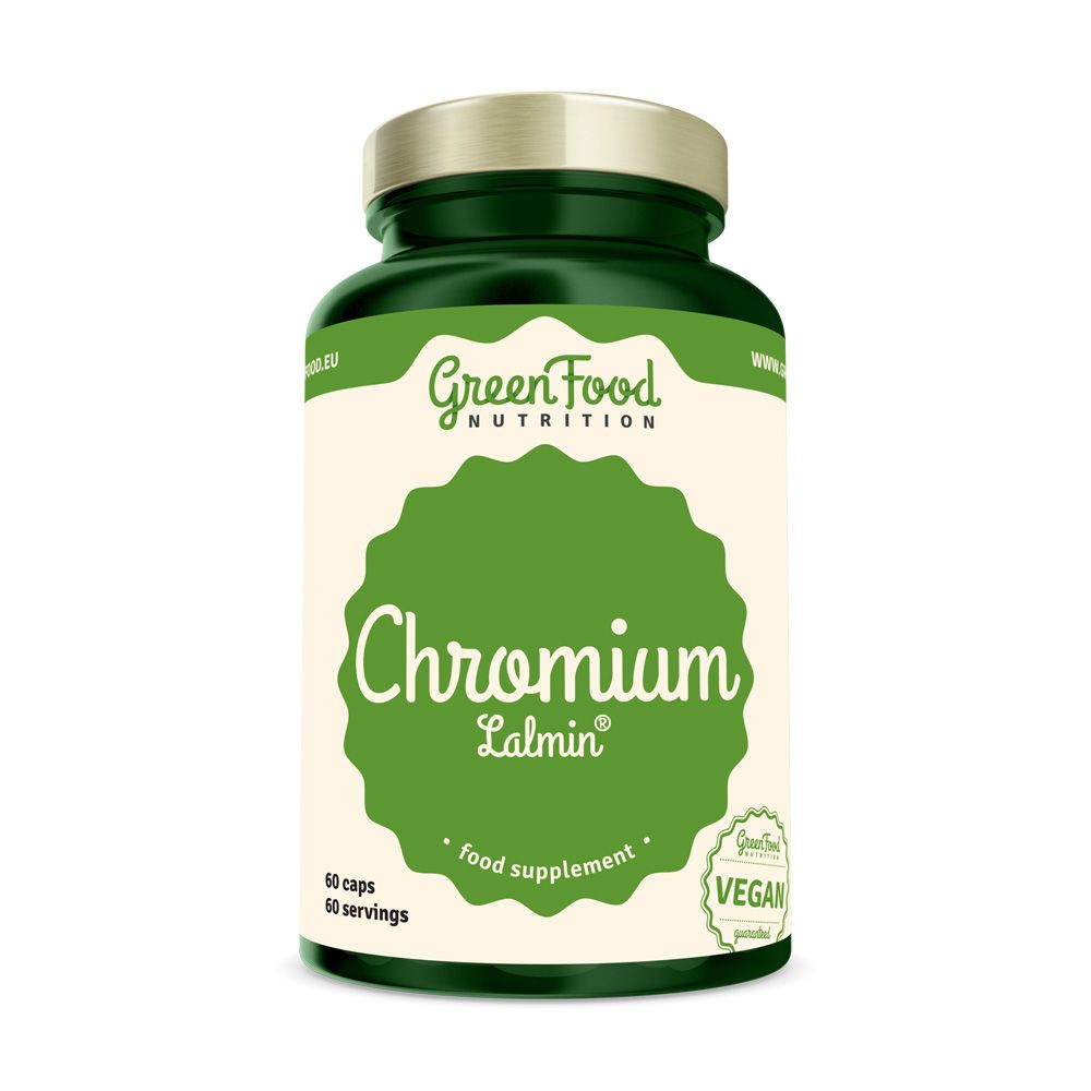 GreenFood Nutrition Chromium Lalmin 60 kapslí GreenFood Nutrition