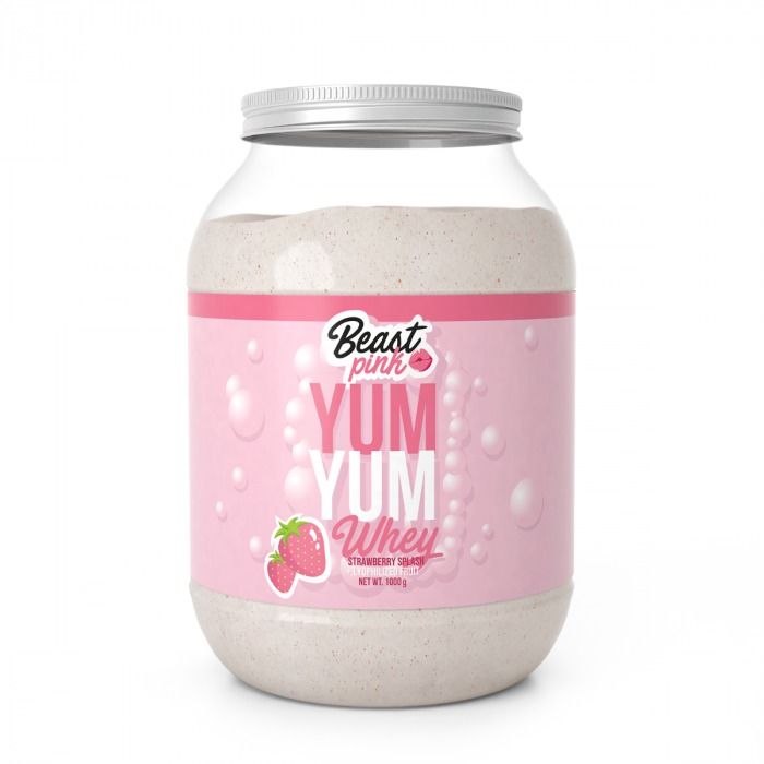 BeastPink Yum Yum Whey Protein strawberry splash 1000 g BeastPink