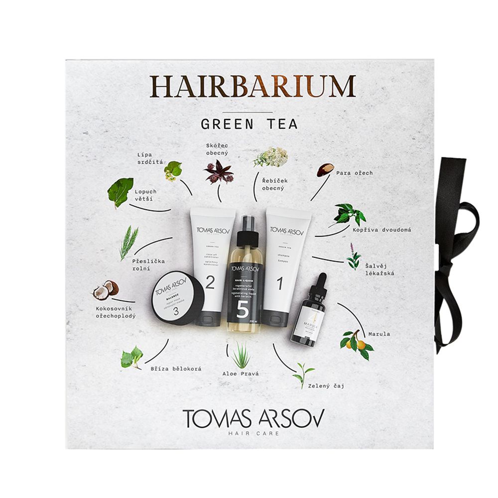 Tomas Arsov Green Tea HAIRBARIUM dárková sada Tomas Arsov