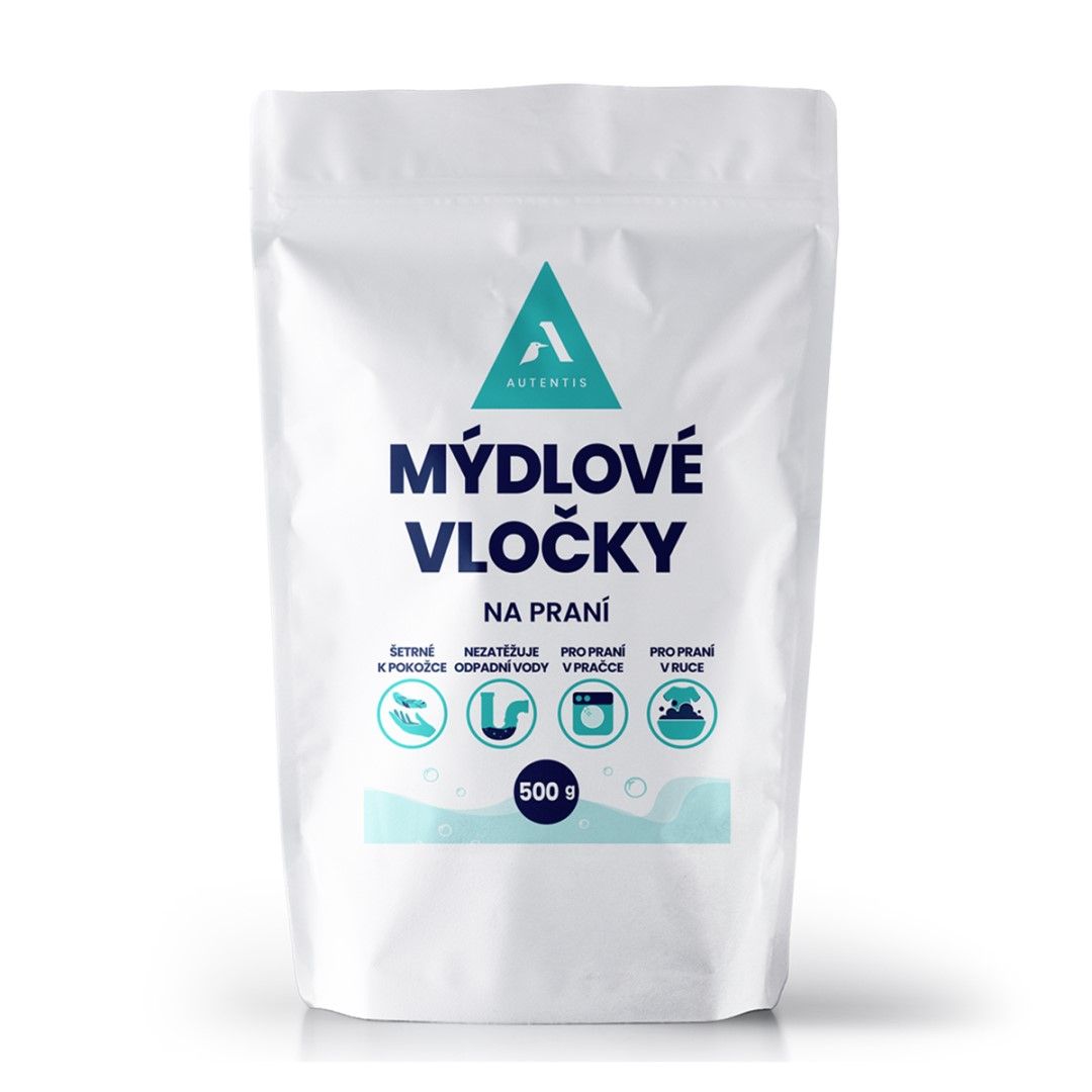 Autentis Mýdlové vločky na praní 500 g Autentis