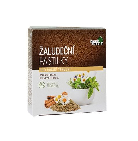 Naturprodukt Žaludeční pastilky 20 pastilek Naturprodukt