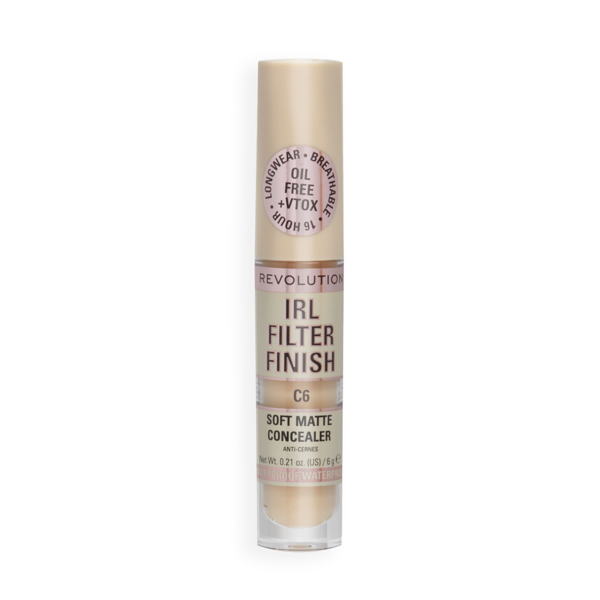 Makeup Revolution IRL Filter Finish Concealer C6 korektor 6 g Makeup Revolution