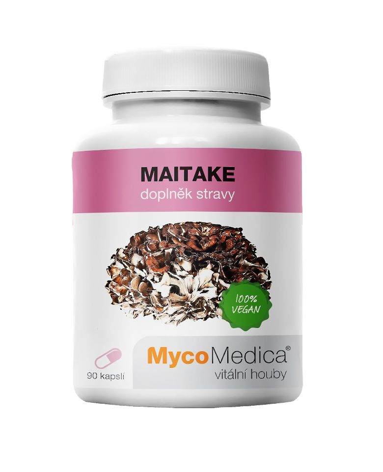 MycoMedica Maitake 90 kapslí MycoMedica