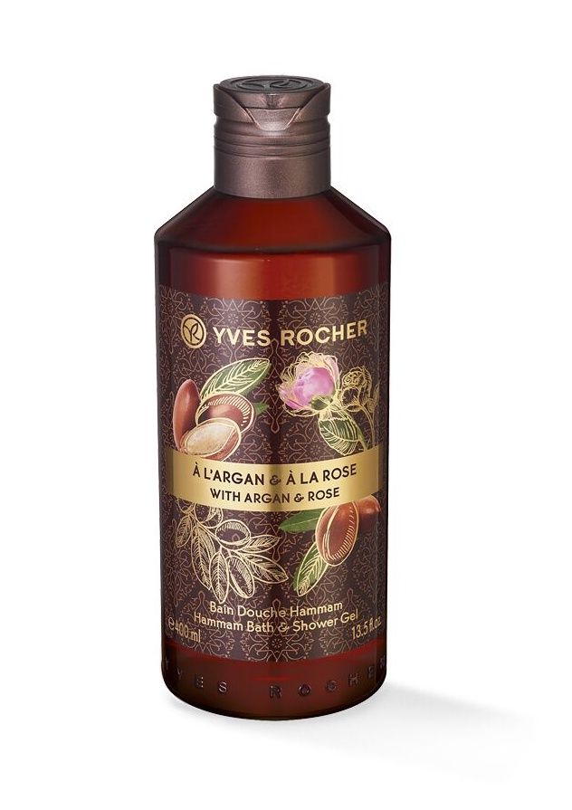 Yves Rocher Sprchový gel argan & bio růže 400 ml Yves Rocher