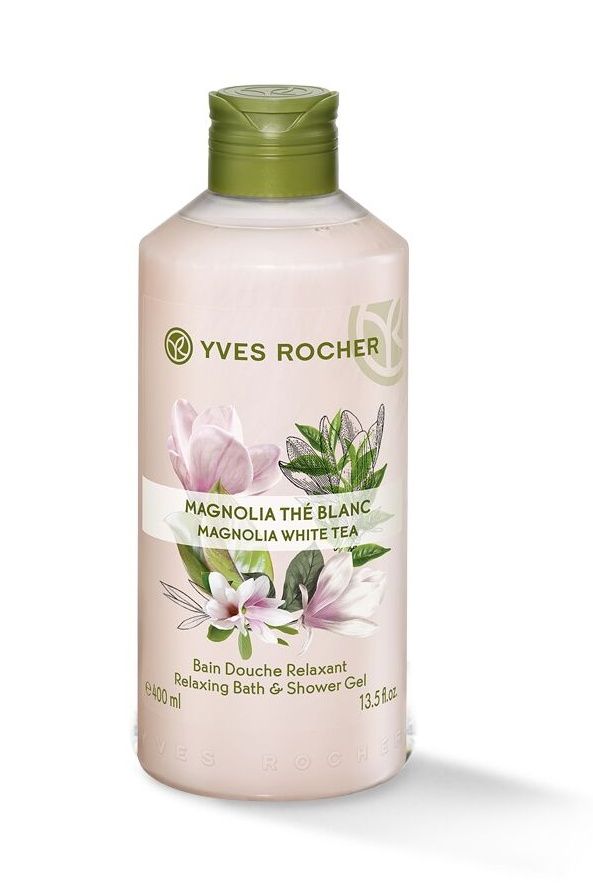 Yves Rocher Sprchový gel magnólie & bílý čaj 400 ml Yves Rocher