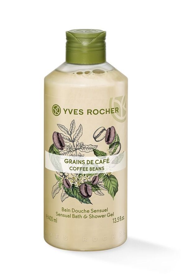 Yves Rocher Sprchový gel zrnka kávy 400 ml Yves Rocher