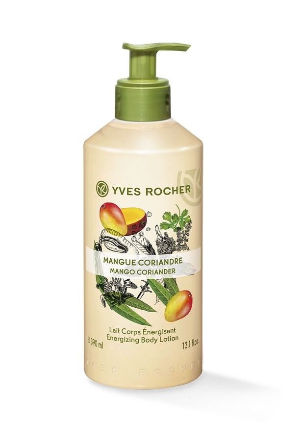 Yves Rocher Tělové mléko mango & koriandr 390 ml Yves Rocher